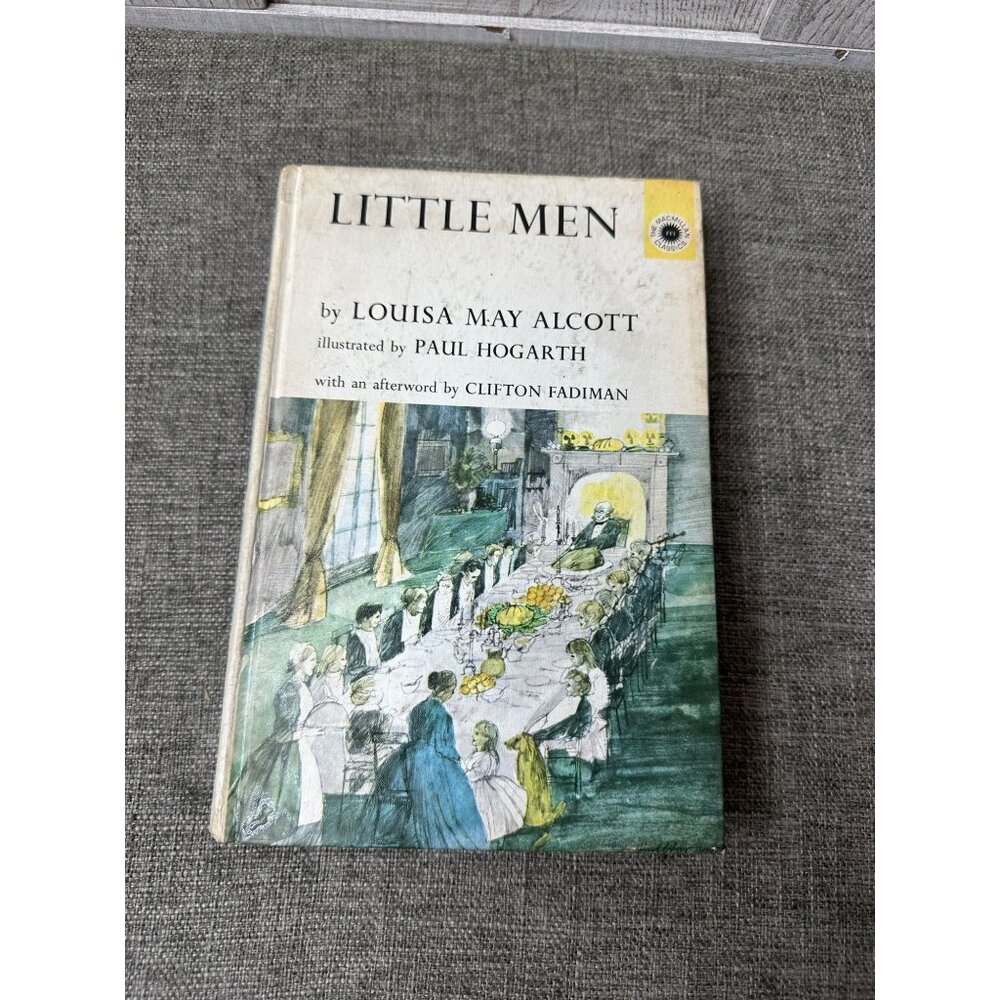 Little Men by Louisa May Alcott Illustrated By Paul Hogarth Hardcover Book